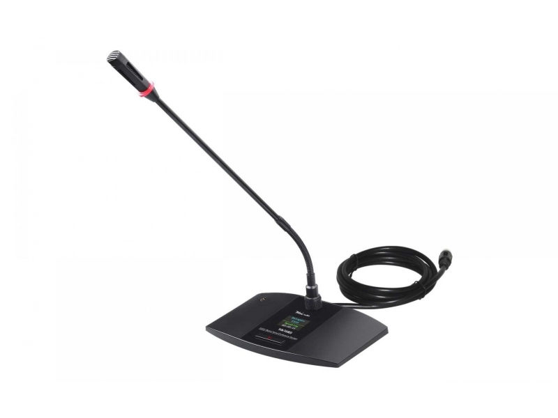 Máy đại biểu loại để bàn, micro cần dài cố định HAI-3668D